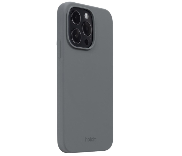 Holdit Silicone Case iPhone 14 Pro Space Gray 15772 - 1148641 - zdjęcie 2
